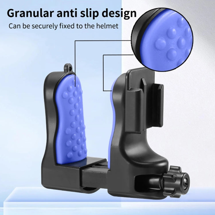 Soporte de abrazadera de barbilla para casco de motocicleta para cámaras GoPro Hero Series DJI Osmo Action, SJCAM, Set 1, Set 2