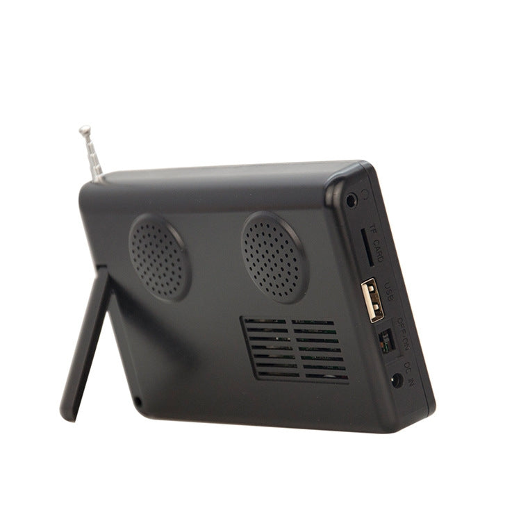 Televisor LCD digital portátil ultrafino de 5 pulgadas para automóvil, enchufe de la UE, ATSC EU Plug