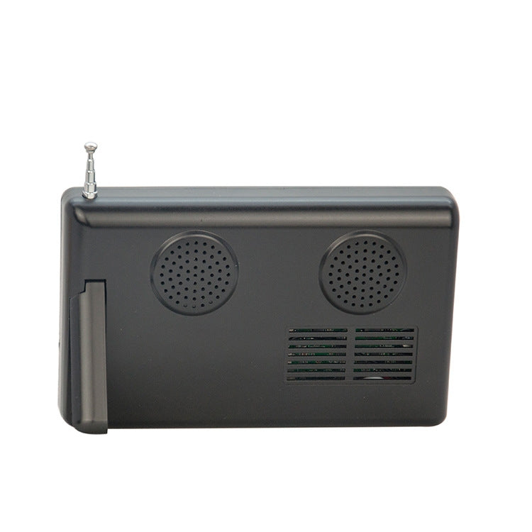 Televisor LCD digital portátil ultrafino de 5 pulgadas para automóvil, enchufe de la UE, ATSC EU Plug