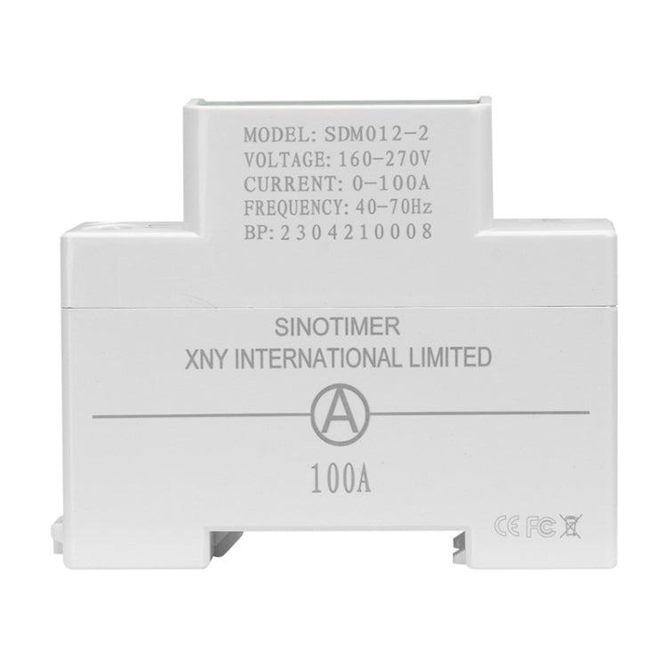 SINOTIMER Carril DIN AC Pantalla digital Voltaje actual Potencia Electricidad Probador multifunción, SDM012-2, SDM012-1, SDM012-RS485