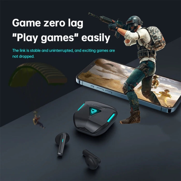 Lenovo TG132 auriculares inalámbricos Bluetooth 5,3 retardo sin sensores vida Ultra larga deportes música juego uso de juegos