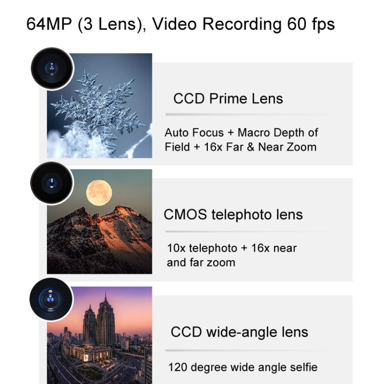 D6 CCD HD Cámara digital Película Música Cámara inteligente Pantalla táctil Tarjeta de estudiante Grabadora de video, sin memoria, D6 Black, D6 White