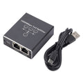 Divisor de red Gigabit Compartidor de red Divisor de cable de red RJ45, 1 To 3, 1 To 4
