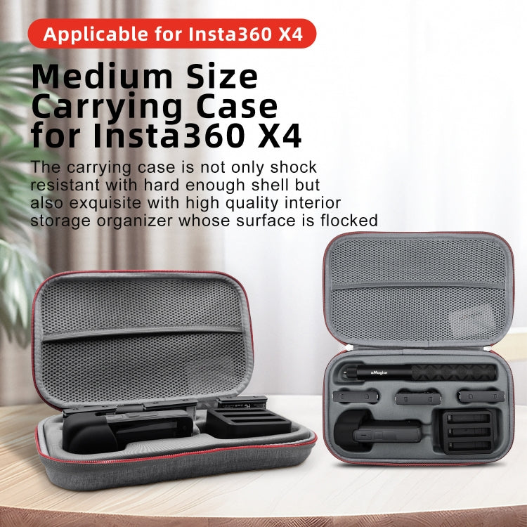 Para Insta360 X4 aMagisn bolsa de almacenamiento mediana bolsa de embrague funda protectora, Medium