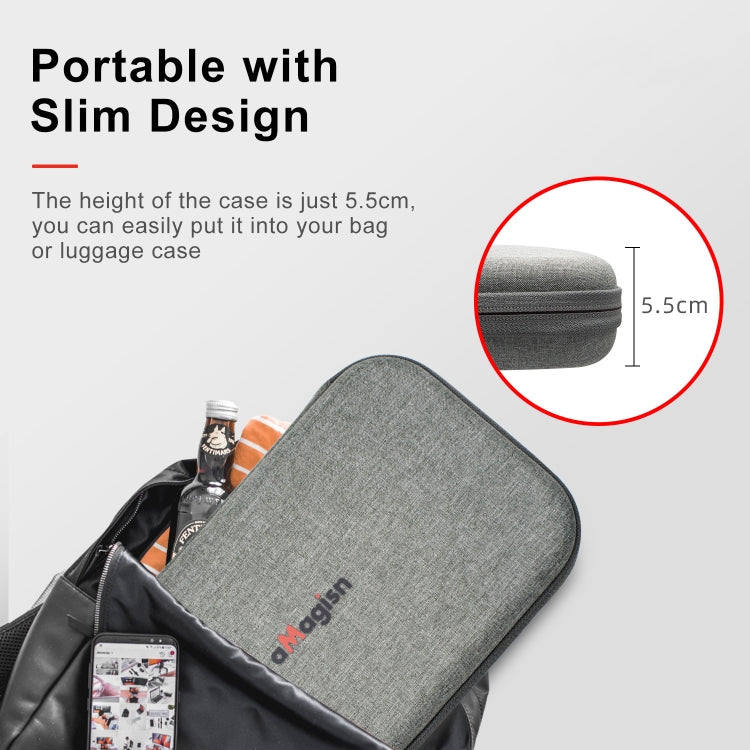 Para Insta360 X4 aMagisn bolsa de almacenamiento mediana bolsa de embrague funda protectora, Medium