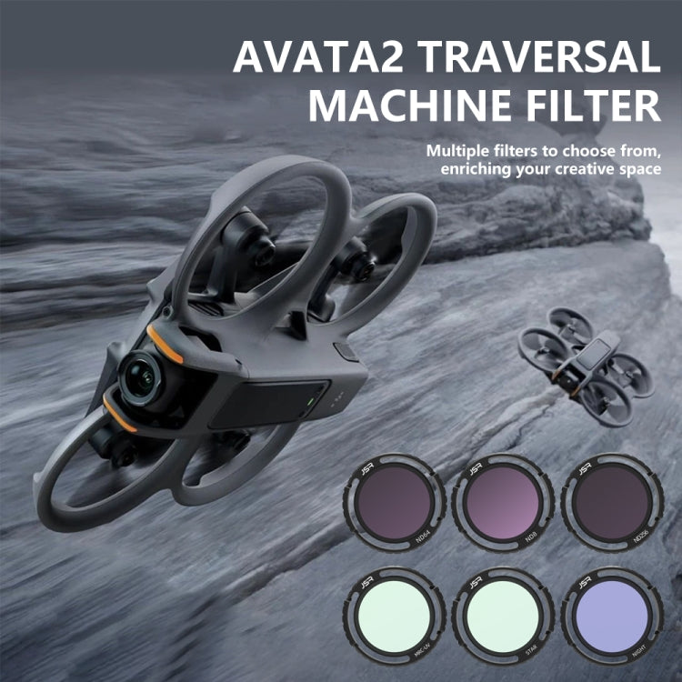 Accesorios de filtro Traverser para DJI Avata 2, lente polarizadora de malla para cámara, JSR-2050-01 MCUV, JSR-2050-04 CPL, JSR-2050-05 ND8, JSR-2050-06 ND16, JSR-2050-07 ND32, JSR-2050-08 ND64, JSR-2050-09 ND256, JSR-2050-10 ND8PL, JSR-2050-11 ND16PL...