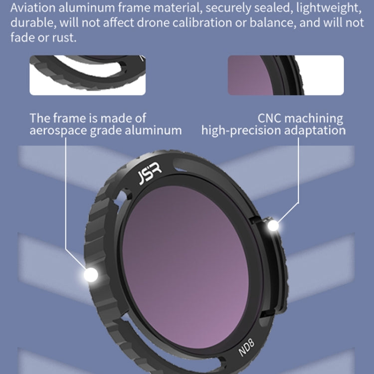 Accesorios de filtro Traverser para DJI Avata 2, lente polarizadora de malla para cámara, JSR-2050-01 MCUV, JSR-2050-04 CPL, JSR-2050-05 ND8, JSR-2050-06 ND16, JSR-2050-07 ND32, JSR-2050-08 ND64, JSR-2050-09 ND256, JSR-2050-10 ND8PL, JSR-2050-11 ND16PL...