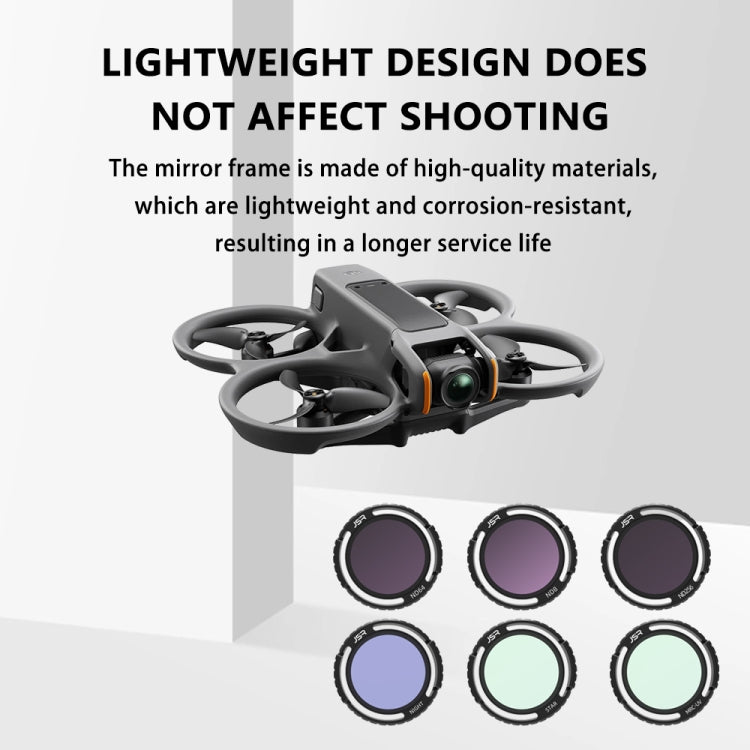 Accesorios de filtro Traverser para DJI Avata 2, lente polarizadora de malla para cámara, JSR-2050-01 MCUV, JSR-2050-04 CPL, JSR-2050-05 ND8, JSR-2050-06 ND16, JSR-2050-07 ND32, JSR-2050-08 ND64, JSR-2050-09 ND256, JSR-2050-10 ND8PL, JSR-2050-11 ND16PL...