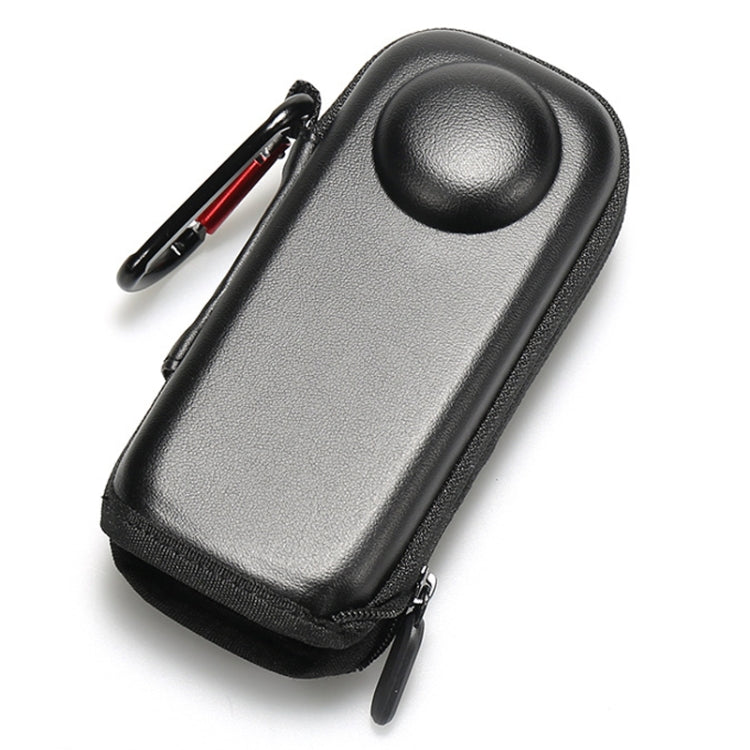 Para Insta360 X4 Mini estuche de almacenamiento bolso de PU Protector de cámara deportiva con gancho, Style 1