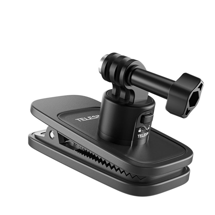 TELESIN Soporte de montaje magnético para mochila con clip universal de liberación rápida