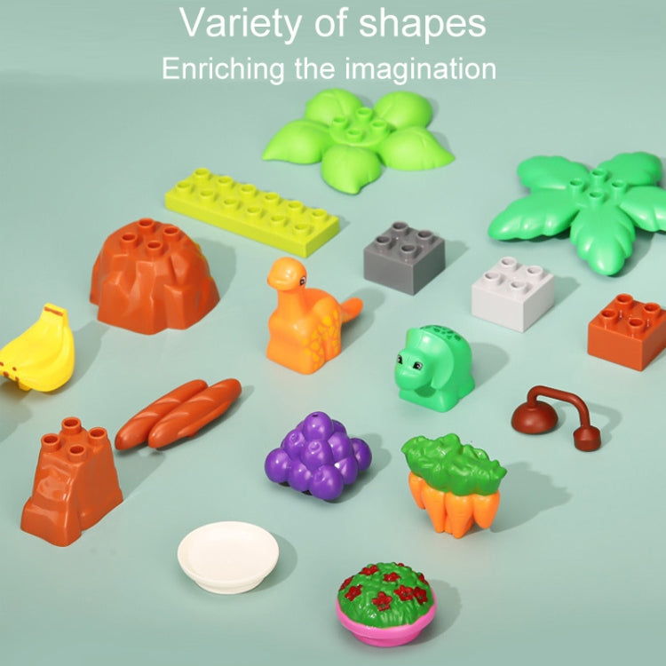 Bloques de construcción de dinosaurios para niños, juguetes domésticos de ensamblaje de partículas grandes del paraíso, 294 37pcs /Box, A16 39pcs /Box, 424 39pcs /Box, A10 49pcs /Box, 213 40pcs /Box