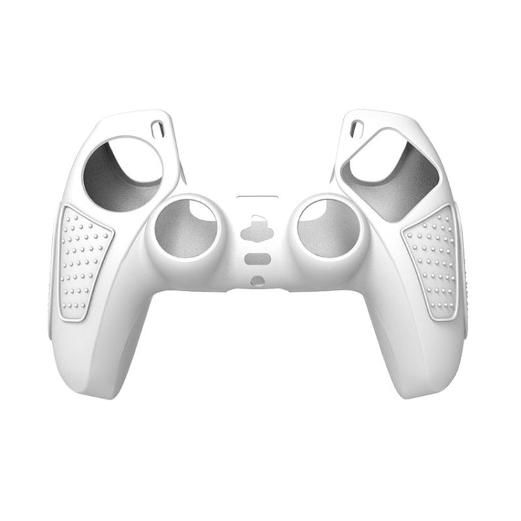 Para PS5 Gamepad Funda protectora de silicona Funda de silicona suave antideslizante, White, Blue, Black, White+2 Hats, Blue+2 Hats, Black+2 Hats, White+8 Hats, Blue+8 Hats, Black+8 Hats