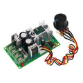 20A 12V24V36V48V DC Controlador de velocidad del motor Módulo de accionamiento de alta potencia Controlador PWM, 20A 12V24V36V48V DC