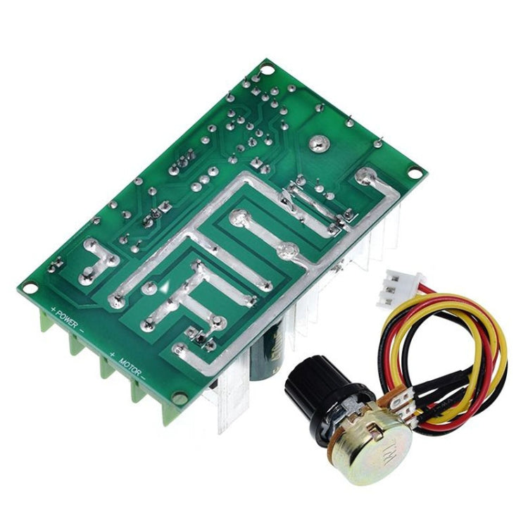 20A 12V24V36V48V DC Controlador de velocidad del motor Módulo de accionamiento de alta potencia Controlador PWM, 20A 12V24V36V48V DC