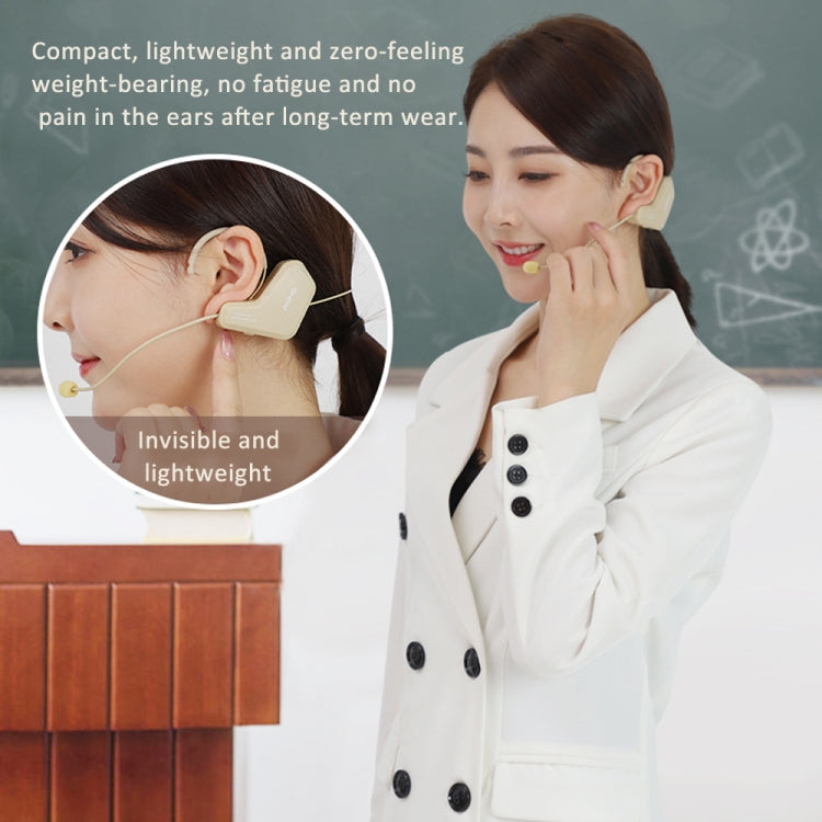Amplificador de voz inalámbrico ASiNG S16 2,4G con micrófono para profesores guías turísticos, Without Strap Chain, With Strap Chain