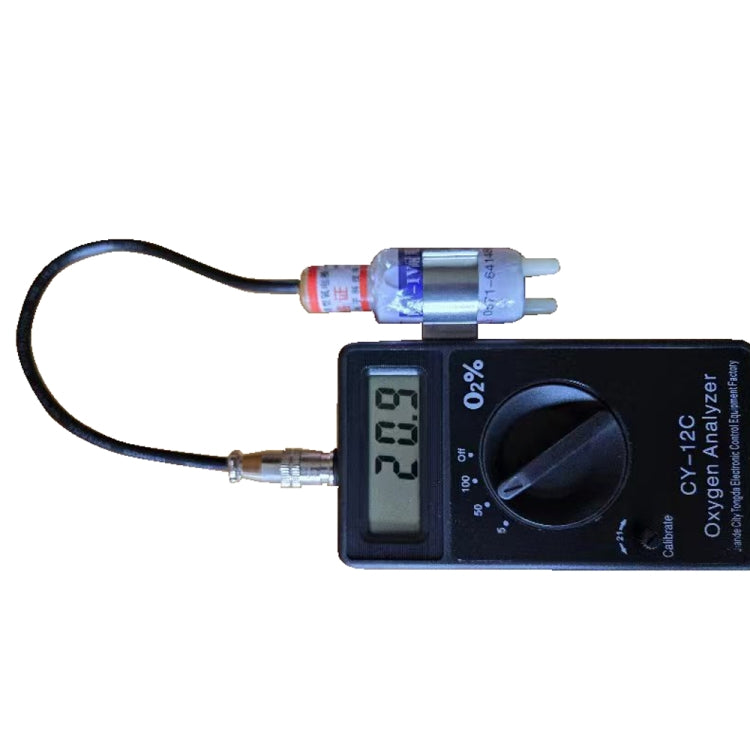 Analizador de oxígeno portátil CY-12C Dispositivo de medición de oxígeno de rango completo, CY-12C