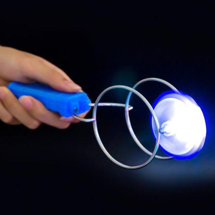 Gyro magnético emisor de luz, juguetes, pista mágica, Gyro, juguete para niños, bolas de Yo-yo, Magnetic Gyro Toys