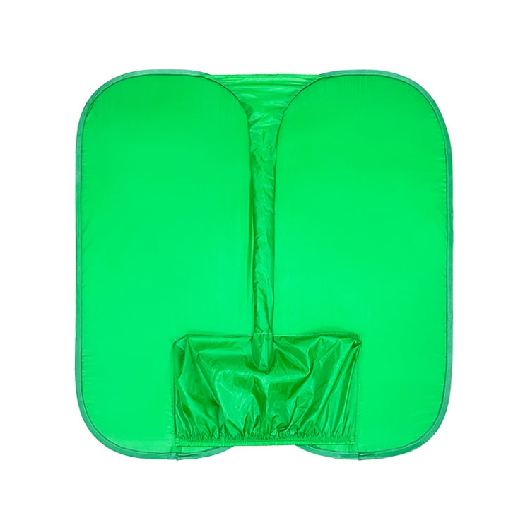 Pantalla verde recortada de fondo de doble cara para deportes electrónicos en vivo para silla
