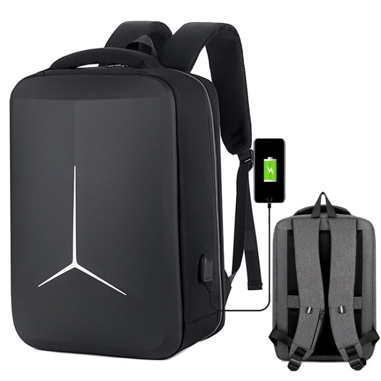 Mochila multifuncional impermeable para ordenador portátil deportivo de negocios con puerto USB, 15 inch, 17 inch