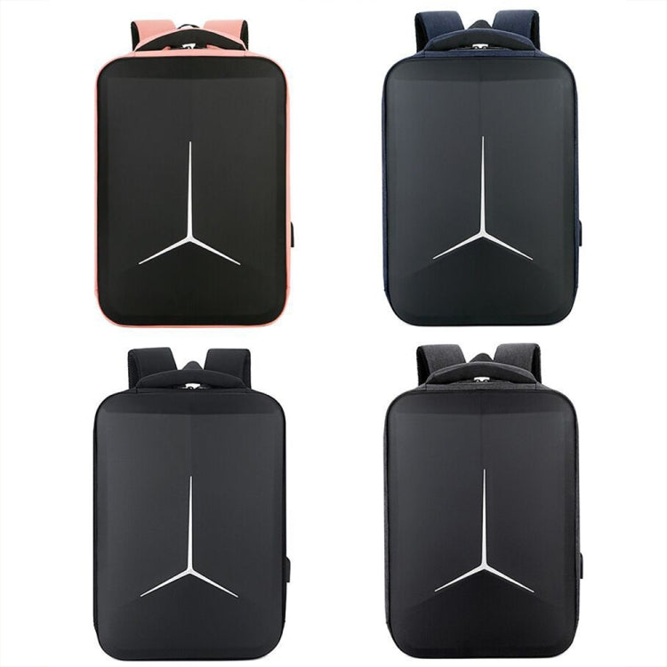 Mochila multifuncional impermeable para ordenador portátil deportivo de negocios con puerto USB, 15 inch, 17 inch