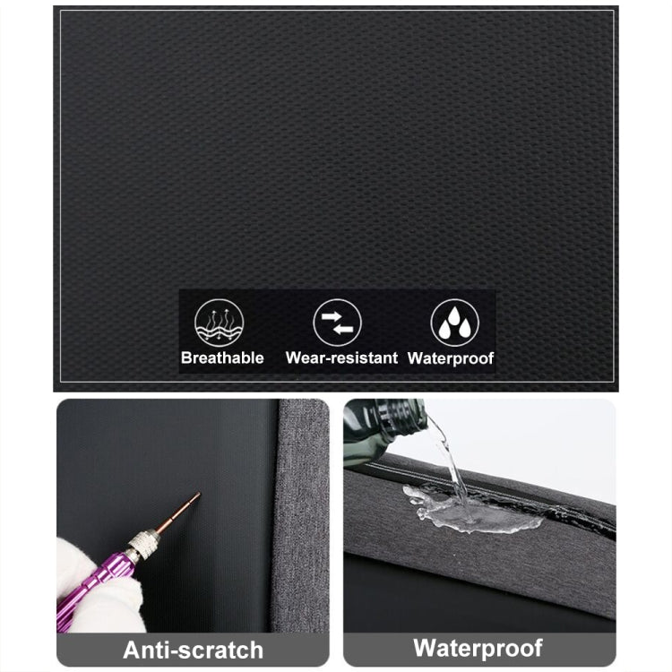 Mochila multifuncional impermeable para ordenador portátil deportivo de negocios con puerto USB, 15 inch, 17 inch