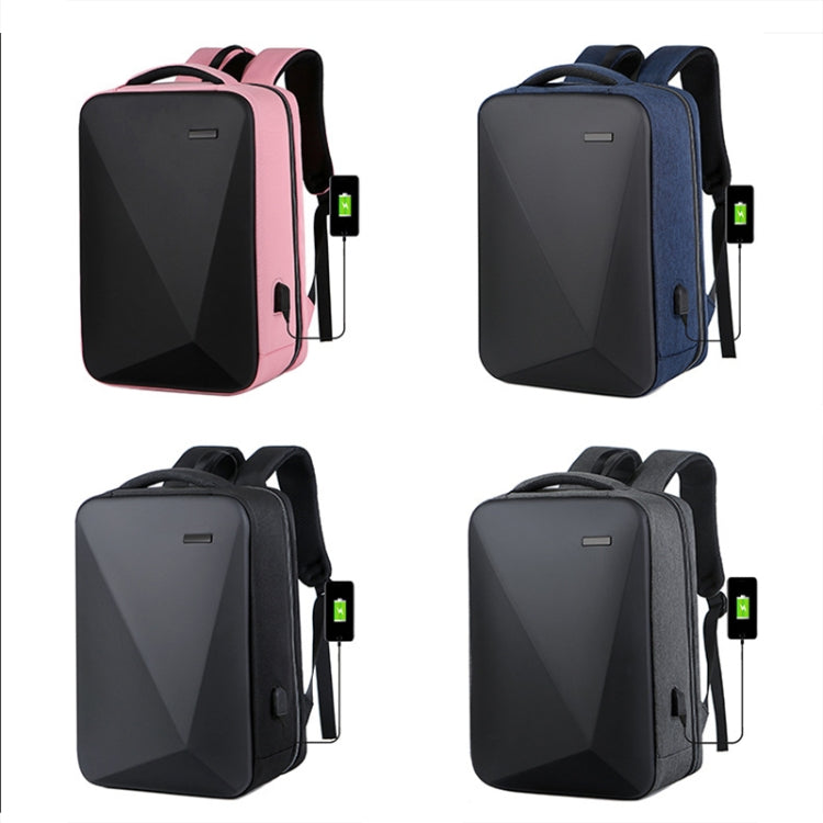 Mochila antirrobo para ordenador portátil con bloqueo de contraseña de gran capacidad con puerto USB, 16 inch