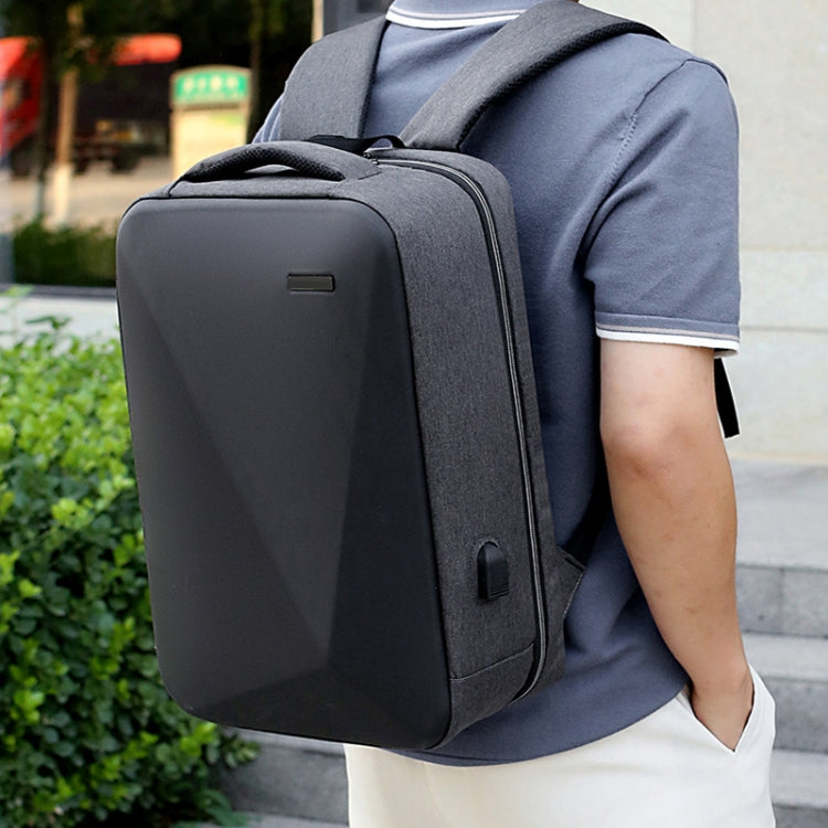 Mochila antirrobo para ordenador portátil con bloqueo de contraseña de gran capacidad con puerto USB, 16 inch