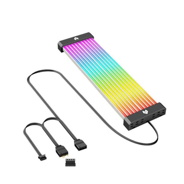 AOSOR Al200 Cable de neón Placa base de computadora Tarjeta gráfica Placa luminosa Fuente de alimentación Línea Decoración, AL200
