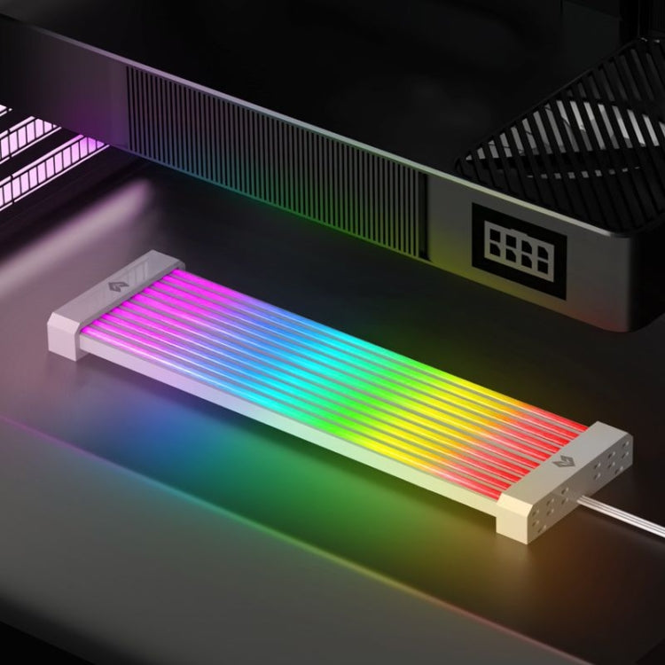AOSOR Al200 Cable de neón Placa base de computadora Tarjeta gráfica Placa luminosa Fuente de alimentación Línea Decoración, AL200