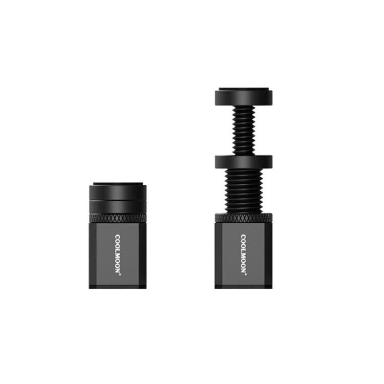 COOLMOON-soporte para tarjeta gráfica, tarjeta gráfica para ordenador de escritorio, soporte superior Vertical, tornillo, varillas de soporte telescópicas, 2.8-5cm (Black), 2.8-5cm (Silver), 5-8cm (Black), 5-8cm (Silver), 7.5-12cm (Black)              ...
