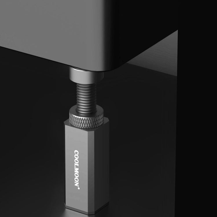 COOLMOON-soporte para tarjeta gráfica, tarjeta gráfica para ordenador de escritorio, soporte superior Vertical, tornillo, varillas de soporte telescópicas, 2.8-5cm (Black), 2.8-5cm (Silver), 5-8cm (Black), 5-8cm (Silver), 7.5-12cm (Black)              ...