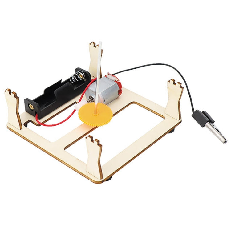 Modelo de ensamblaje de carrusel eléctrico para niños, juguete casero de producción de tecnología científica DIY, Electrical Carousel