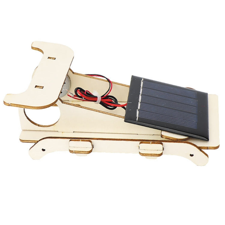 Coche Solar DIY ensamblaje de madera niños juguete educativo ciencia tecnología creador trabajo