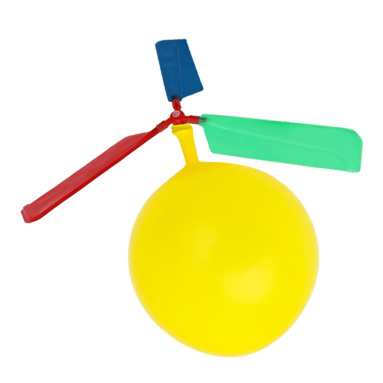 Hélice casera globo helicóptero alumnos Manual DIY ciencia tecnología invención juguete, DIY Propeller Balloon Helicopter