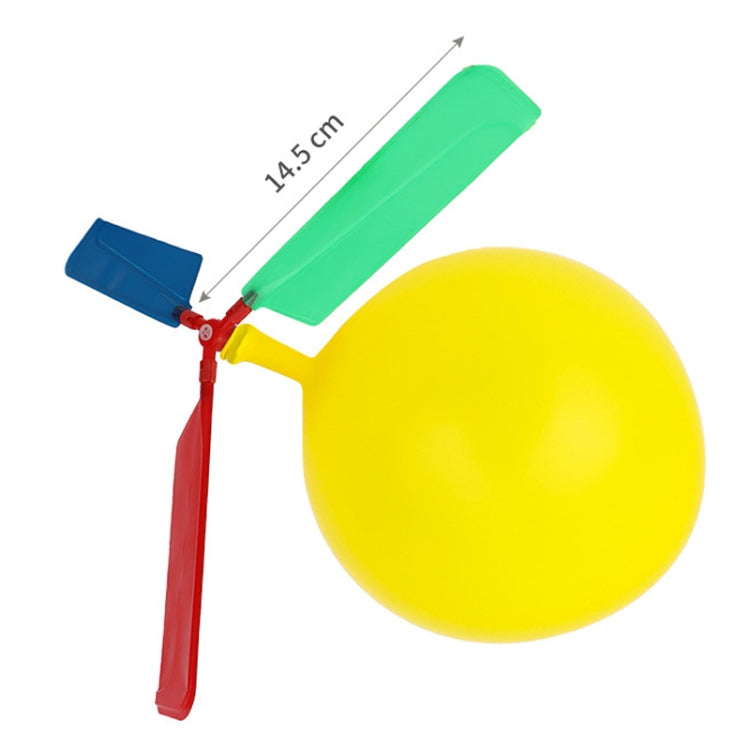 Hélice casera globo helicóptero alumnos Manual DIY ciencia tecnología invención juguete, DIY Propeller Balloon Helicopter