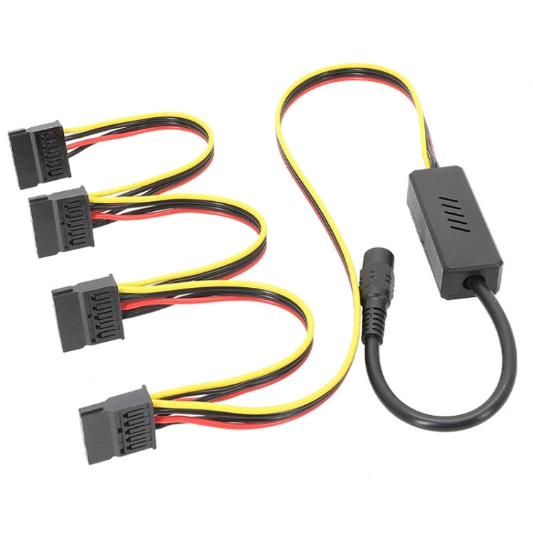 Adaptador DC5525 al cable de alimentación del disco duro, One To One SATA, One To Two SATA, One To Three SATA, One To Four SATA, DC To 4Pin One To One, DC To 4Pin One To Two, DC To 4Pin One To Three, DC To 4Pin One To Four