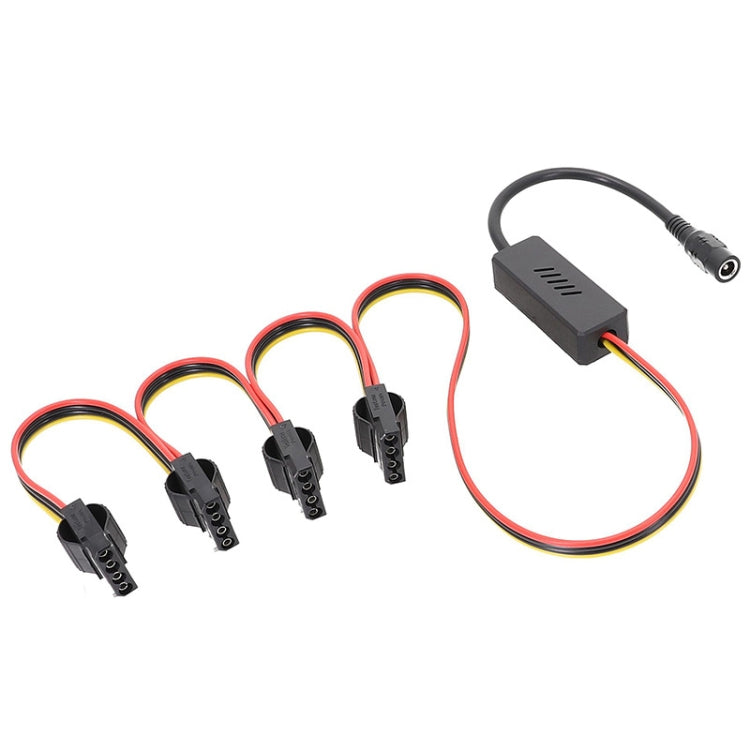 Adaptador DC5525 al cable de alimentación del disco duro, One To One SATA, One To Two SATA, One To Three SATA, One To Four SATA, DC To 4Pin One To One, DC To 4Pin One To Two, DC To 4Pin One To Three, DC To 4Pin One To Four