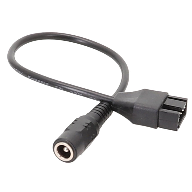 Adaptador de corriente DC5521 a caja de computadora de 12 V, cable de ventilador de 4 pines, DC5521 To 12V 4Pin
