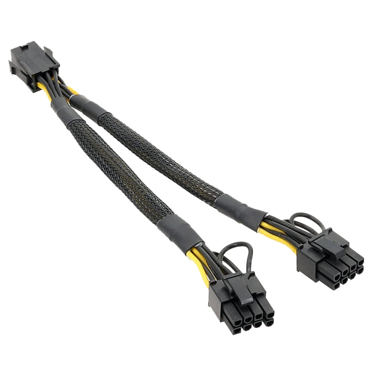 Cable de juego de tarjeta gráfica de 6 pines a doble 8 pines, adaptador de Cable de alimentación de uno a dos, 6Pin To Dual 8Pin