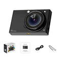 Cámara digital CCD de alta definición con tarjeta WiFi de 64 millones de píxeles, Black, White, Black + Microphone/Fill Light/Headphone Cable, White + Microphone/Fill Light/Headphone Cable, Black + Fill Light, White + Fill Light, Black + Microphone    ...