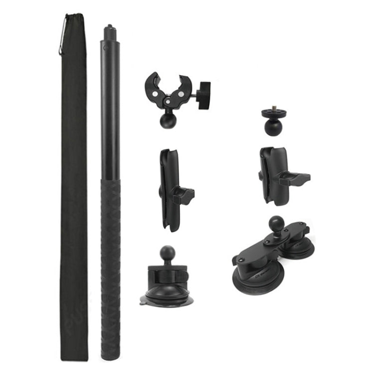 Soporte para palo de Selfie con ventosa superior para coche Insta 360 ONE X / X2 / X3, Set 1, Set 2, Set 3, Set 4