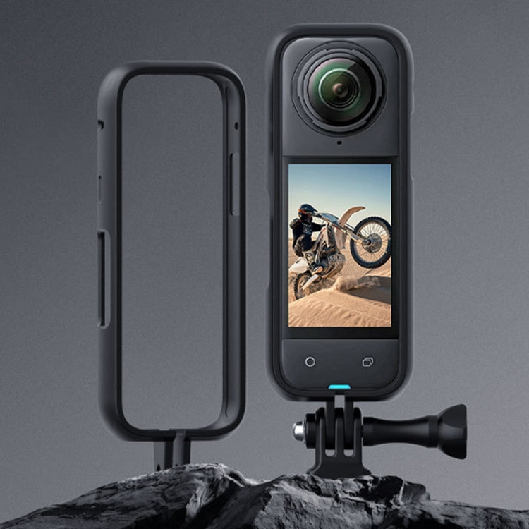 Marco protector de plástico para Insta360 X4 TELESIN S6-CRF-01-TIS