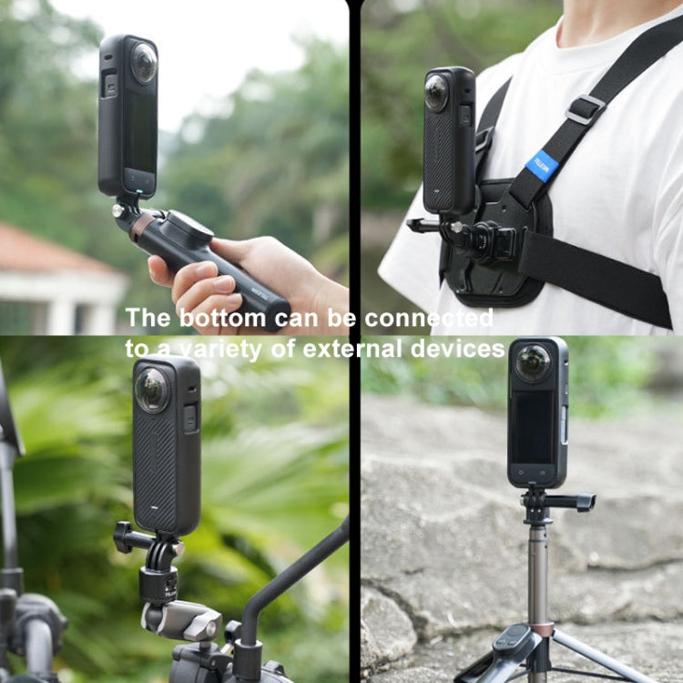 Marco protector de plástico para Insta360 X4 TELESIN S6-CRF-01-TIS