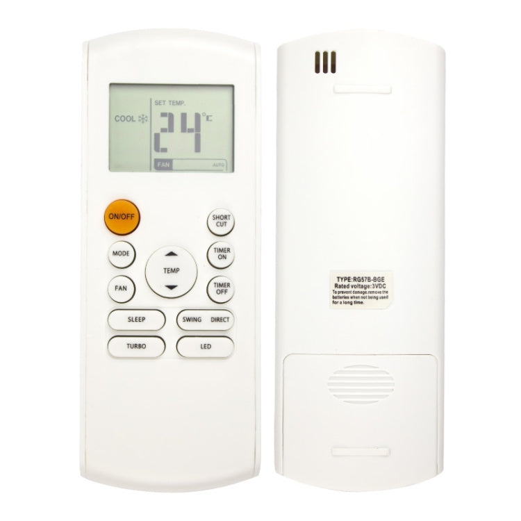 Para piezas de repuesto de Control remoto de aire acondicionado Midea RG57B-BGE, RG57B-BGE