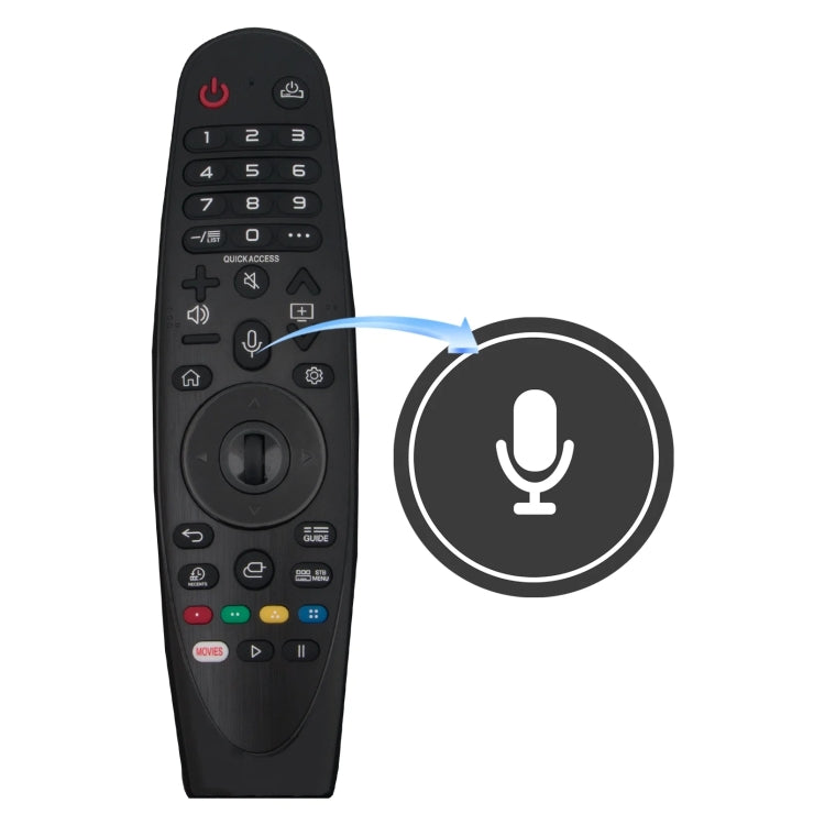 Accesorios de repuesto para control remoto por voz de televisores LG, MR19BA