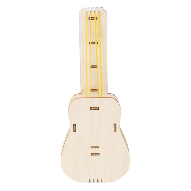 Kit de Material de concientización del sonido de guitarra con banda de goma, juguetes DIY para niños, equipo de investigación, Rubber Band Guitar