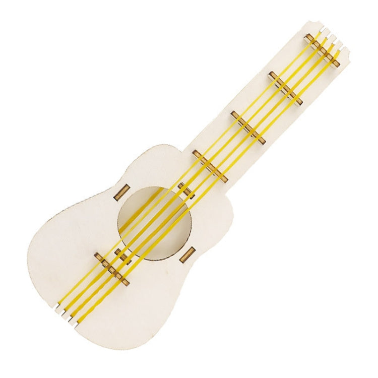 Kit de Material de concientización del sonido de guitarra con banda de goma, juguetes DIY para niños, equipo de investigación, Rubber Band Guitar