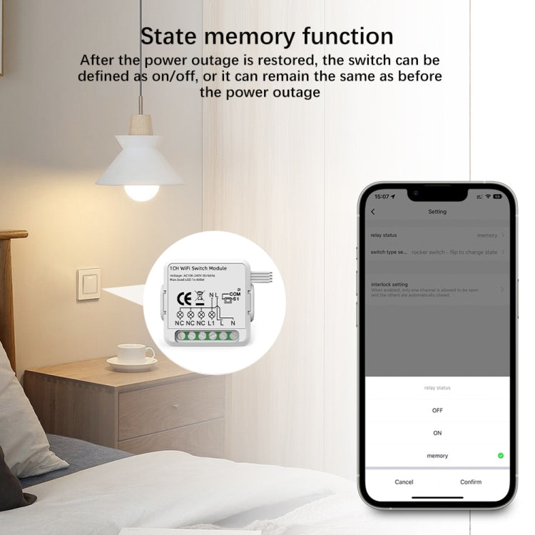 Módulo de interruptor inteligente para la aplicación Alexa / Google Home / Tuya Smart Life, 1CH  WiFi, 2CH WiFi, 3CH WiFi, 4CH WiFi, 1CH Zigbee, 2CH Zigbee, 3CH Zigbee, 4CH Zigbee