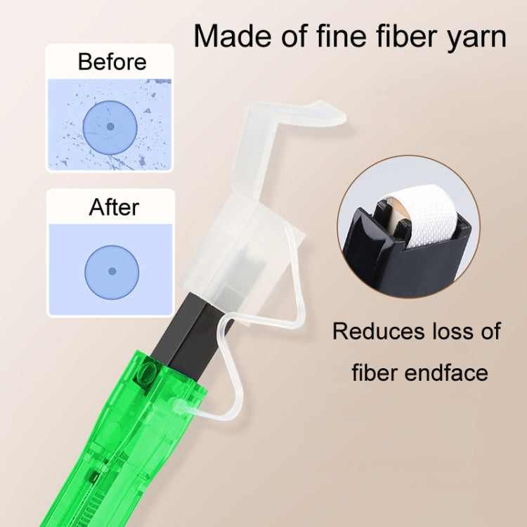 Para limpiador de extremo de virola de módulo óptico de pluma de limpieza de fibra óptica MPO/MTP