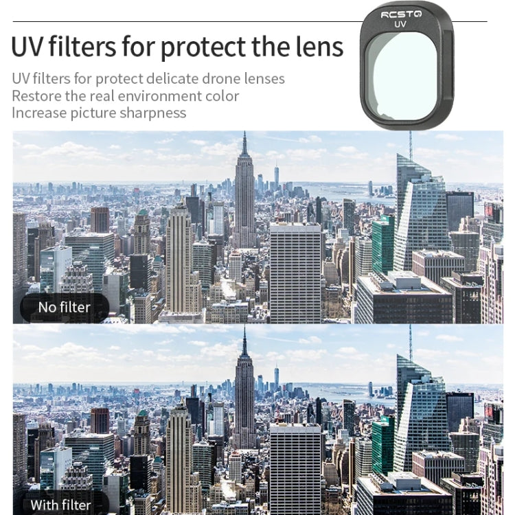 Espejo protector con filtro HD RCSTQ para DJI Mini 4 Pro, accesorios para drones, ND8+ND16+ND32+ND64, ND8+ND16+ND32+ND64+UV+CPL, ND8, ND16, ND32, ND64, CPL, UV, ND-PL8+ND-PL16+ND-PL32+ND-PL64, ND-PL8+ND-PL16+ND-PL32+ND-PL64+UV+CPL, ND-PL8, ND-PL16     ...